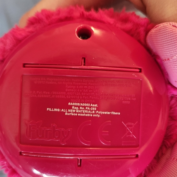 Furby Boom Hot Pink Puff Interactive Hasbro 2012 Tested & Working, Gen 1.5 A0008 - Picture 5 of 5